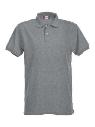 Kaufen grau-meliert Stretch Polo-Shirt | Premium