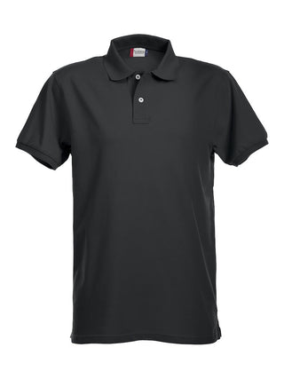 Kaufen schwarz Stretch Polo-Shirt | Premium