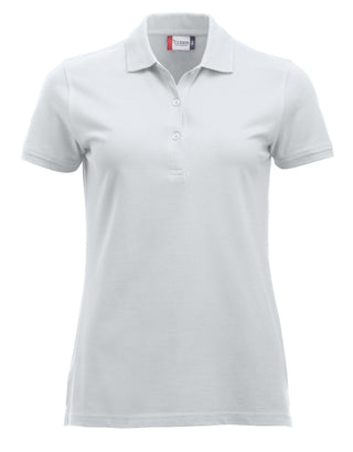 Kaufen weiss Tailliertes Damen Polo-Shirt | Marion | Naturfarben