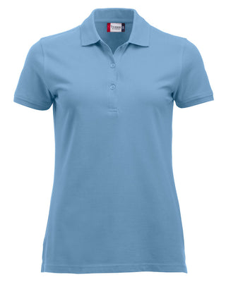 Kaufen hellblau Tailliertes Damen Polo-Shirt | Marion | Kalte Farben