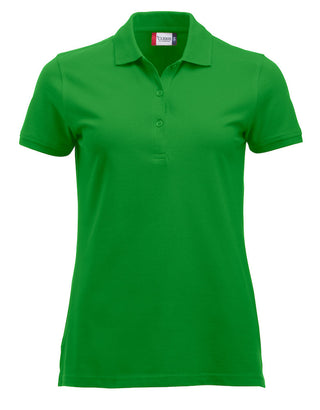 Kaufen apfelgrun Tailliertes Damen Polo-Shirt | Marion | Kalte Farben