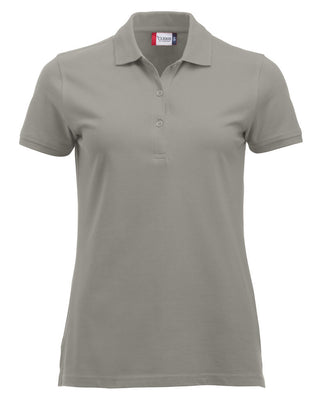 Kaufen silber Tailliertes Damen Polo-Shirt | Marion | Naturfarben