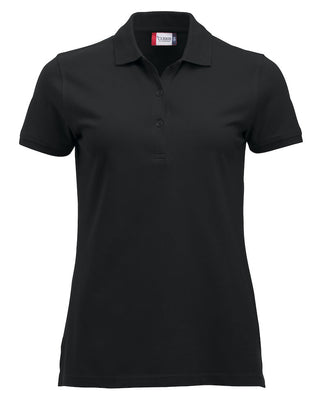 Kaufen schwarz Tailliertes Damen Polo-Shirt | Marion | Naturfarben