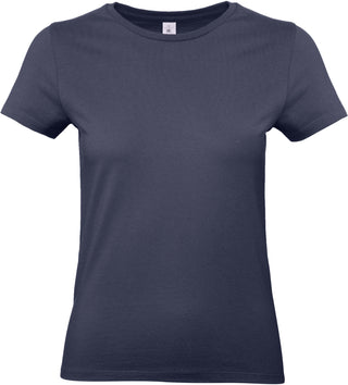 Kaufen navy-blue Damen T-Shirt | #E190 | Naturfarben