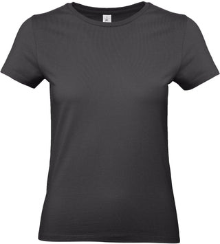 Kaufen used-black Damen T-Shirt | #E190 | Graustufen