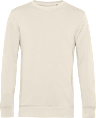 Kaufen off-white Herren Sweater in Bio-Baumwolle | Organic Crew Neck | Neutrale Farben