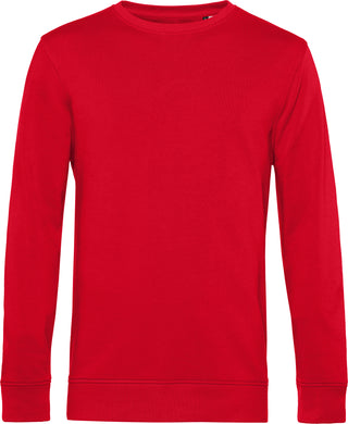Kaufen red Herren Sweater in Bio-Baumwolle | Organic Crew Neck | Farben
