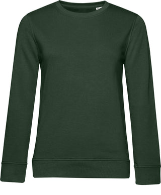Kaufen forest-green Damen Sweater in Bio-Baumwolle | Organic Crew Neck | Farben