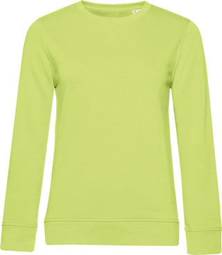 Kaufen lime Damen Sweater in Bio-Baumwolle | Organic Crew Neck | Farben