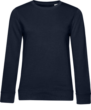 Kaufen navy-blue Damen Sweater in Bio-Baumwolle | Organic Crew Neck | Farben