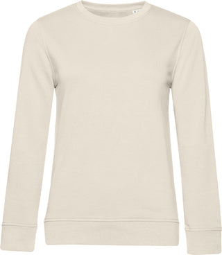 Kaufen off-white Damen Sweater in Bio-Baumwolle | Organic Crew Neck | Neutrale Farben