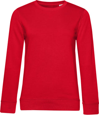 Kaufen red Damen Sweater in Bio-Baumwolle | Organic Crew Neck | Farben