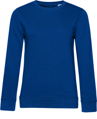 Kaufen royal-blue Damen Sweater in Bio-Baumwolle | Organic Crew Neck | Farben