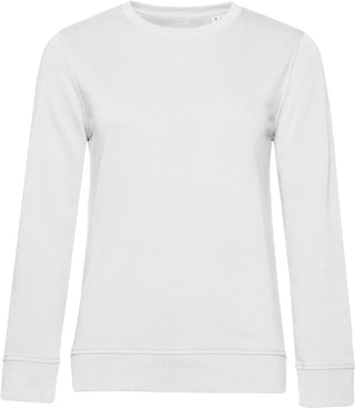 Kaufen white Damen Sweater in Bio-Baumwolle | Organic Crew Neck | Neutrale Farben