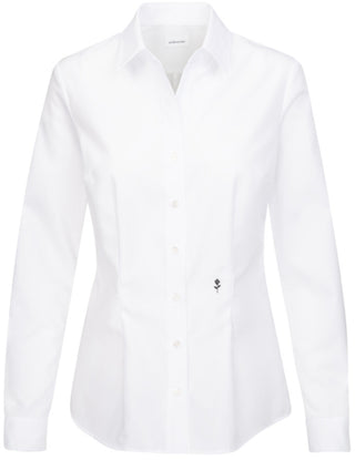 Kaufen white Blouse Slim LSL | 780613