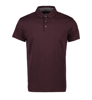 Kaufen bordeaux Exklusives Jersey Polo-Shirt | S600