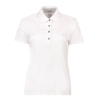 Kaufen weiss Exklusives Jersey Damen Polo-Shirt | S610