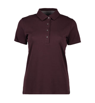 Kaufen bordeaux Exklusives Jersey Damen Polo-Shirt | S610