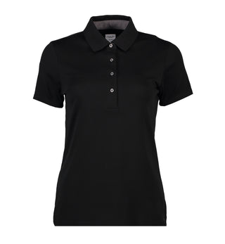Kaufen schwarz Exklusives Jersey Damen Polo-Shirt | S610