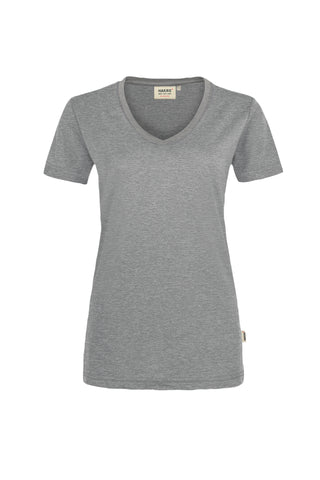 Kaufen grau-meliert Strapazierfähiges Damen T-Shirt | #181 | Naturfarben