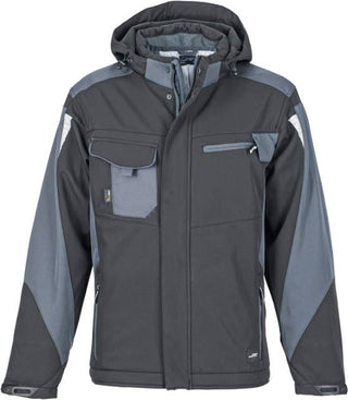Kaufen black-carbon Workwear Winter Softshell Jacke - Strong | JN 824