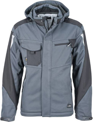 Kaufen carbon-black Workwear Winter Softshell Jacke - Strong | JN 824