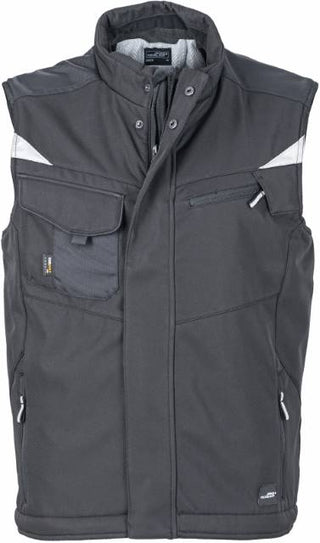 Kaufen black-black Workwear Winter Softshell Gilet - Strong | JN 825