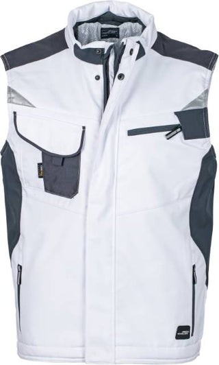 Kaufen white-carbon Workwear Winter Softshell Gilet - Strong | JN 825