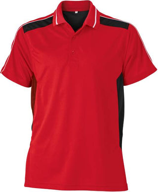 Kaufen red-black Herren Workwear Piqué Polo - Strong | JN 828