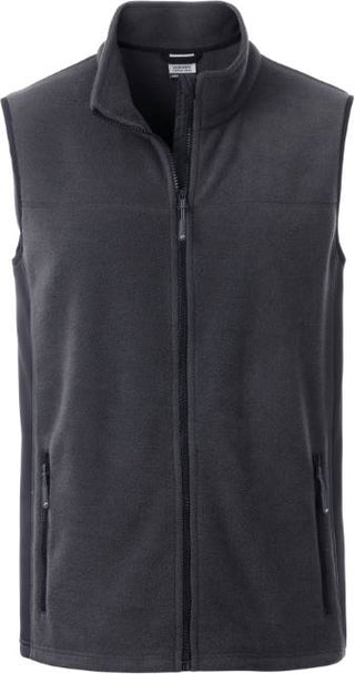 Kaufen carbon-black Herren Workwear Fleece Gilet - Strong | JN 856