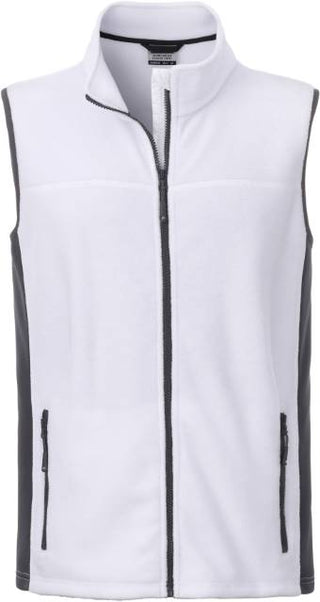 Kaufen white-carbon Herren Workwear Fleece Gilet - Strong | JN 856