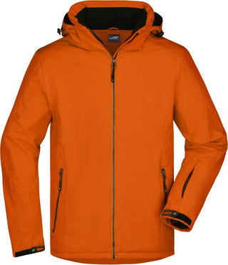 Kaufen dark-orange Herren Wintersport Softshell Jacke | JN 1054