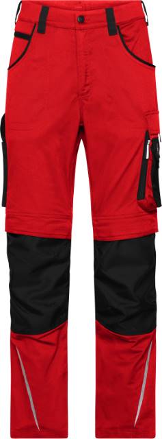 Kaufen red-black Workwear Hose "Modern Style" - Strong | JN 1832 | Lang