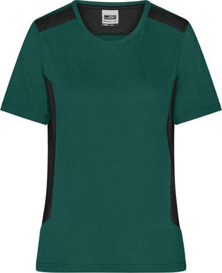Kaufen dark-green-black Damen Workwear T-Shirt - Strong | JN 1823