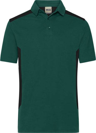 Kaufen dark-green-black Herren Workwear Polo - Strong | JN 1826
