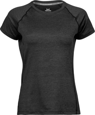 Kaufen black-melange Damen CoolDry Sport Shirt | 7021