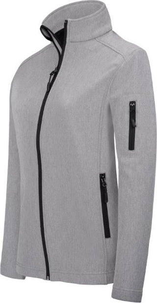Kaufen marl-grey Damen 3-Lagen Softshell Jacke | K 400