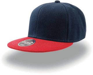 Kaufen navy-red 6 Panel Kappe | Snap Back