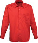 Popeline Hemd langarm | PR200 | Warme Farben