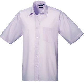 Kaufen lilac Popeline Hemd kurzarm | PR202 | Warme Farben
