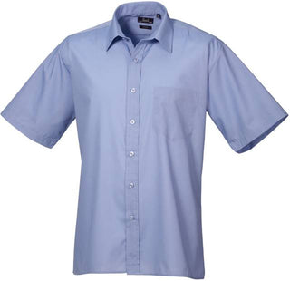 Kaufen mid-blue Popeline Hemd kurzarm | PR202 | Kalte Farben