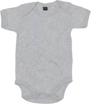 Kaufen heather-grey-melange Baby Body in Bio-Baumwolle | BZ 10